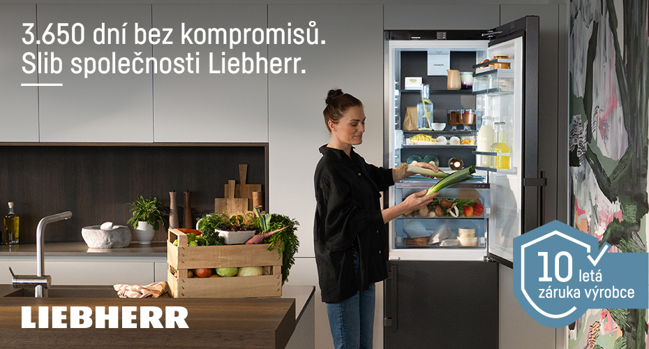Banner - Liebherr 10 let záruka