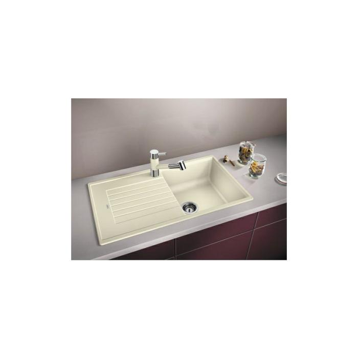 Granitový dřez ZIA 5 S Silgranit antracit oboustranné provedení bez excentru