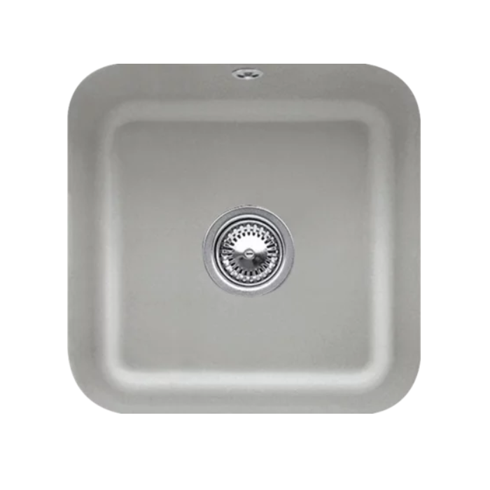 Keramický dřez Villeroy & Boch Cisterna 50, Fossil, Excentr ano