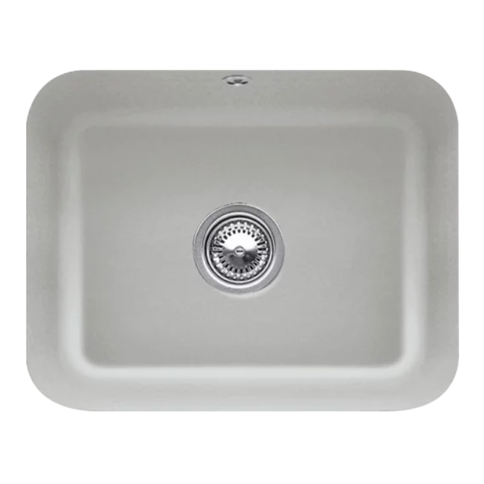 Keramický dřez Villeroy & Boch Cisterna 60 C, Fossil, Excentr ano