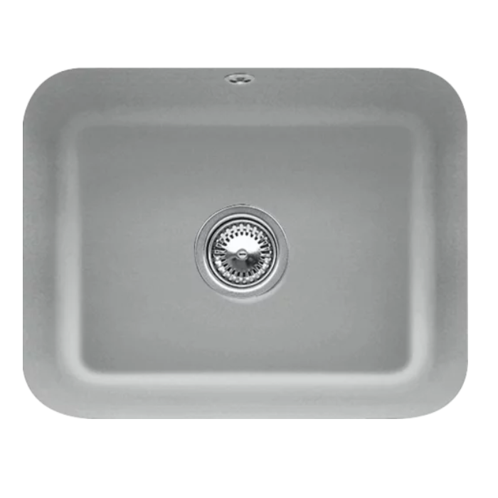 Keramický dřez Villeroy & Boch Cisterna 60 C, Stone, Excentr ne