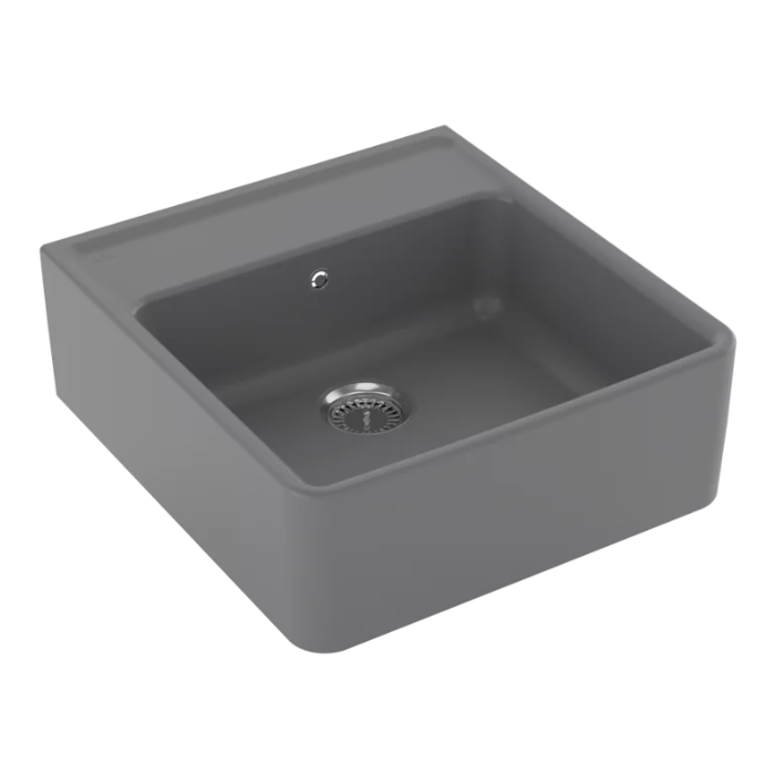 Modulový dřez Villeroy & Boch Single-bowl sink 60 cm, Stone, Excentr ne