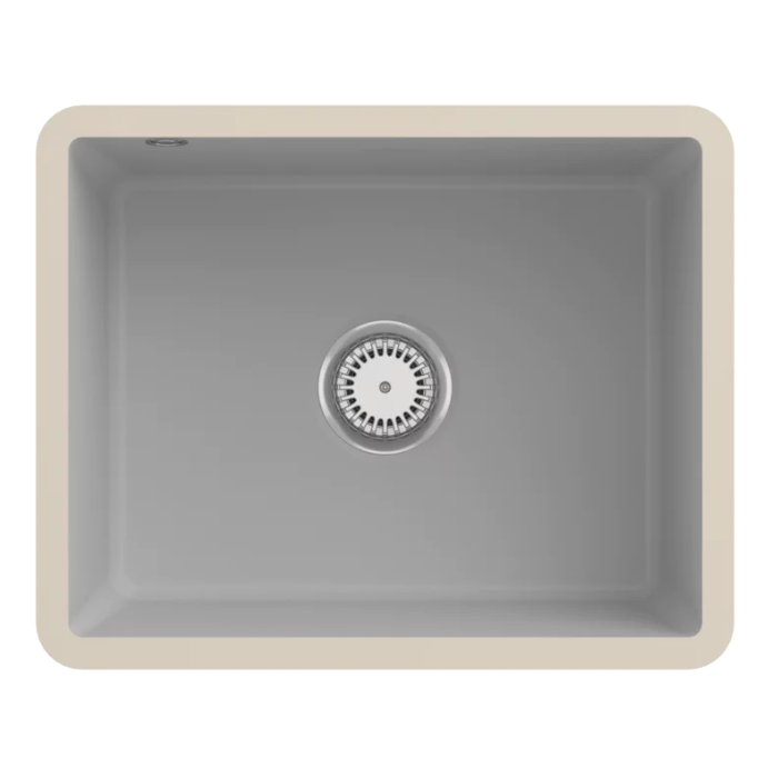 Keramický dřez Villeroy & Boch Subway 60 SU, Steam, Excentr ne