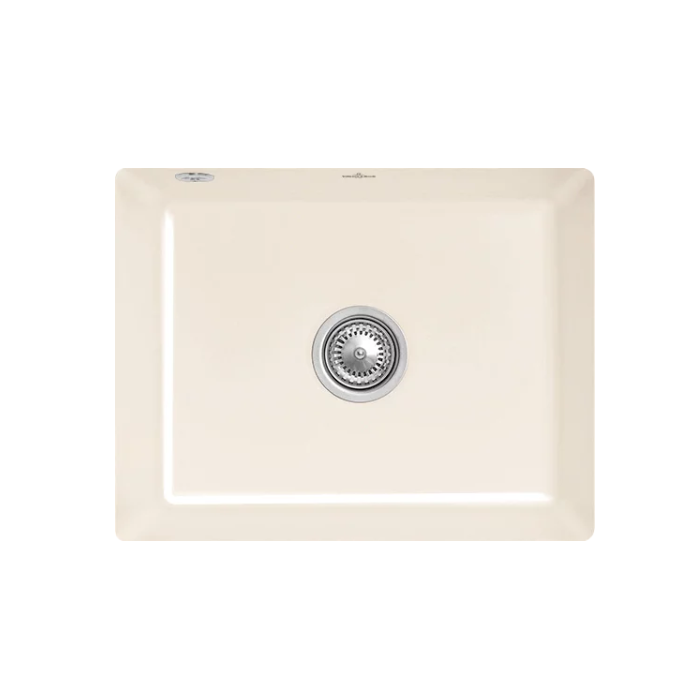 Keramický dřez Villeroy & Boch Subway 60 SU, Cream, Excentr ano