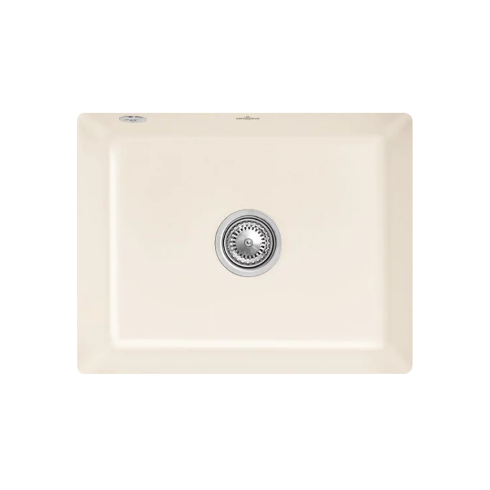 Keramický dřez Villeroy & Boch Subway 60 SU, Ivory, Excentr ne