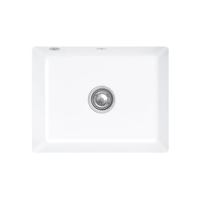 Keramický dřez Villeroy & Boch Subway 60 SU, White Alpin, Excentr ne