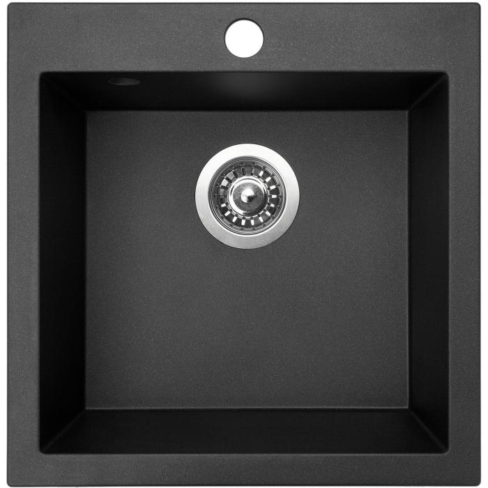 Granitový dřez Sinks Viva 455 SIGVI45546074, Metalblack