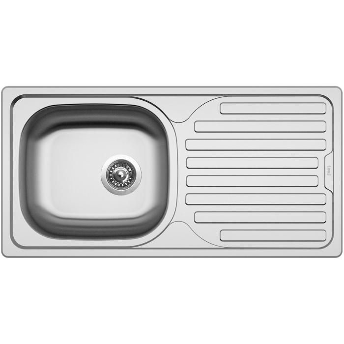 Kuchyňský dřez Sinks Classic 860 V 0,5 mm, matný STSCLM8604355V