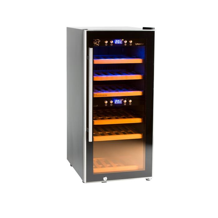 Vinotéka HUMIBOX DUO US 24 Dark