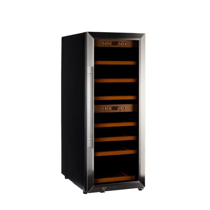 Vinotéka HUMIBOX DUO US 38 Steel
