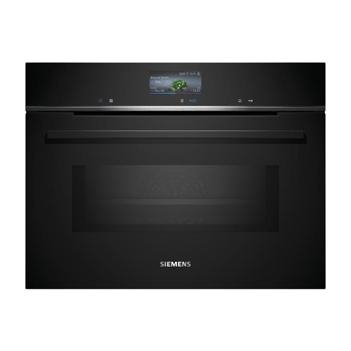 Vestavná kompaktní trouba s mikrovlnami Siemens CM736GAB1