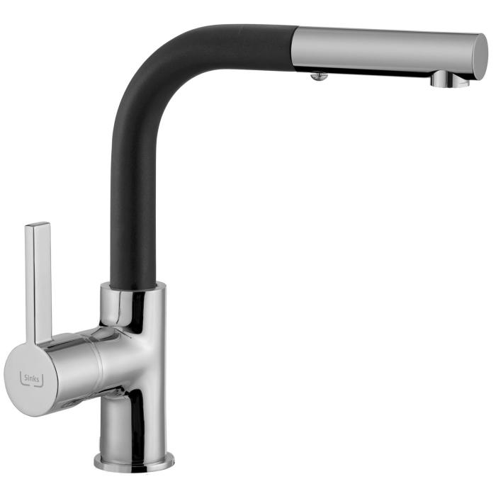 Kuchyňská baterie SINKS Enigma s - 74 Metalblack