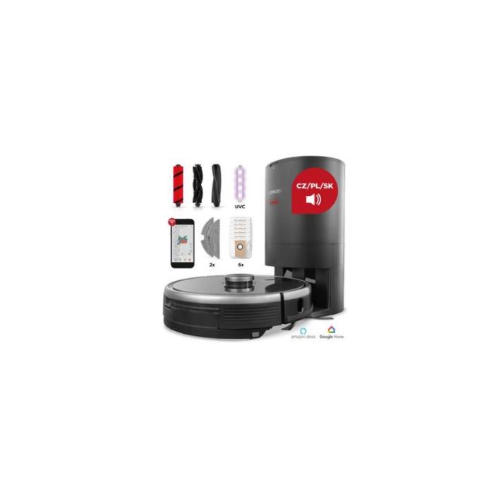 Robotický vysavač CONCEPT REAL FORCE LASER COMPLETE CLEAN CARE s mopem VR3520