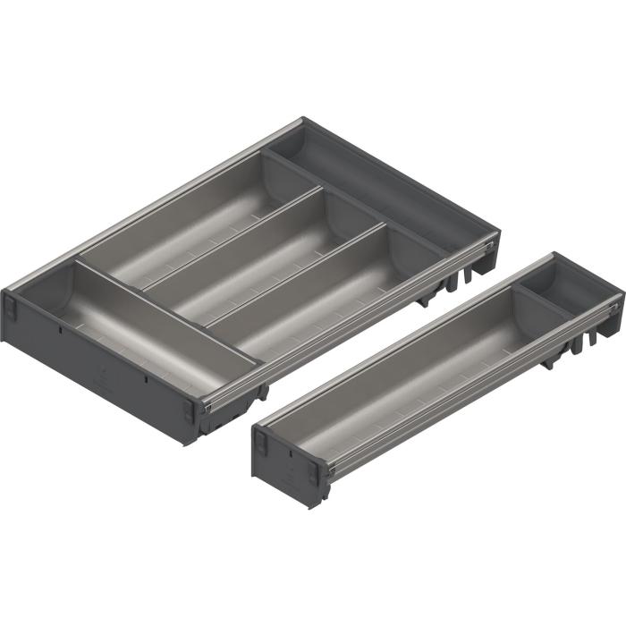 BLUM ORGA-LINE příborník ZSI.500BI1N + ZSI.500BI3, sada misek pro šířku korpusu 550-599 mm, délka 500 mm - více variant