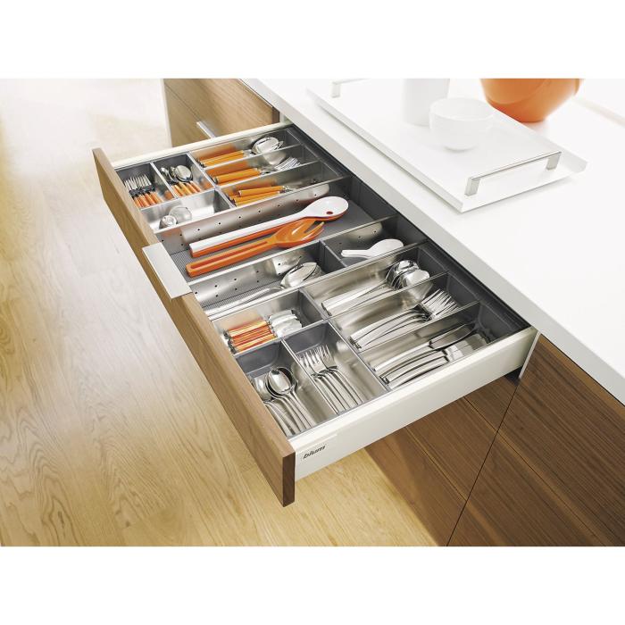 BLUM ORGA-LINE příborník ZSI.450BI3N + ZSI.450KI4N, sada misek pro šířku korpusu 901-999 mm, délka 450 mm