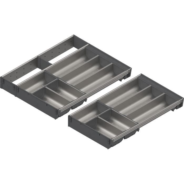 BLUM ORGA-LINE příborník ZSI.500BI3 + ZSI.500KI4, sada misek pro šířku korpusu 901-999 mm, délka 500 mm