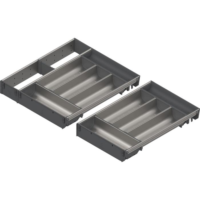 BLUM ORGA-LINE příborník ZSI.500BI3 + ZSI.500KI4, sada misek pro šířku korpusu 901-999 mm, délka 500 mm - více variant