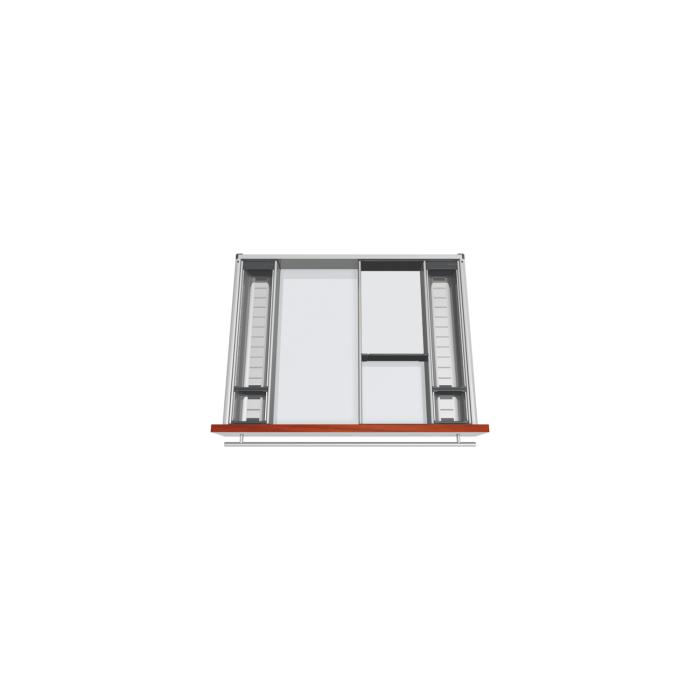 BLUM ORGA-LINE rozdělovník ZSI.500BI1N + ZSI.500KI3N, sada pro šířku korpusu 601-699 mm, délka 500 mm - více variant